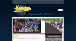 Desktop Screenshot of maustonbaseball.com